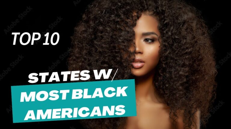 TOP 10 Blackest States in America