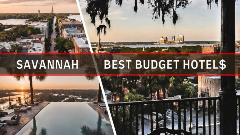 Affordable Savannah: Top 10 Budget-Friendly Hotels in Savannah GA